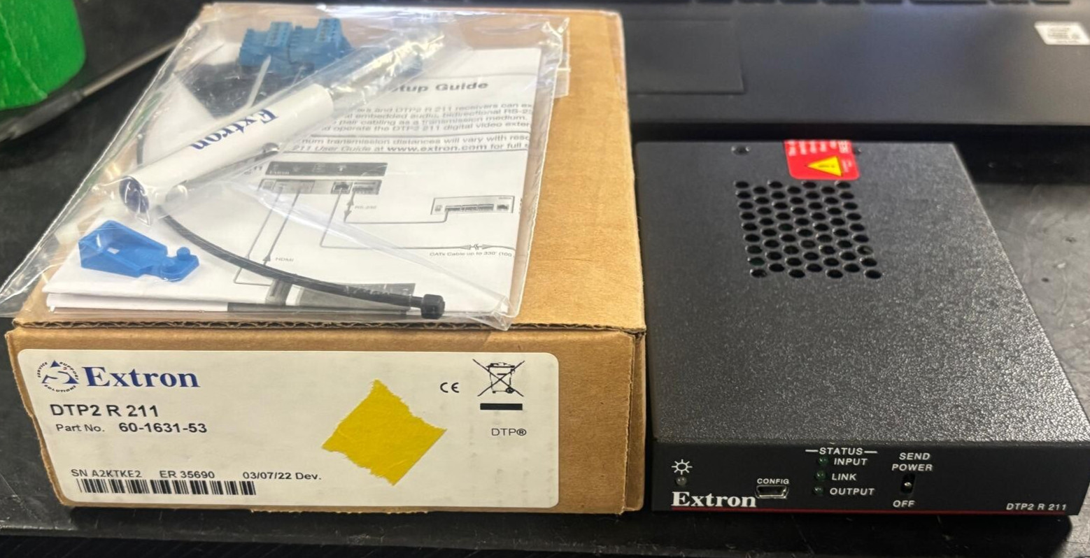 Extron DTP2 R 211 HDMI 4K/60 Receiver  60-1631-53