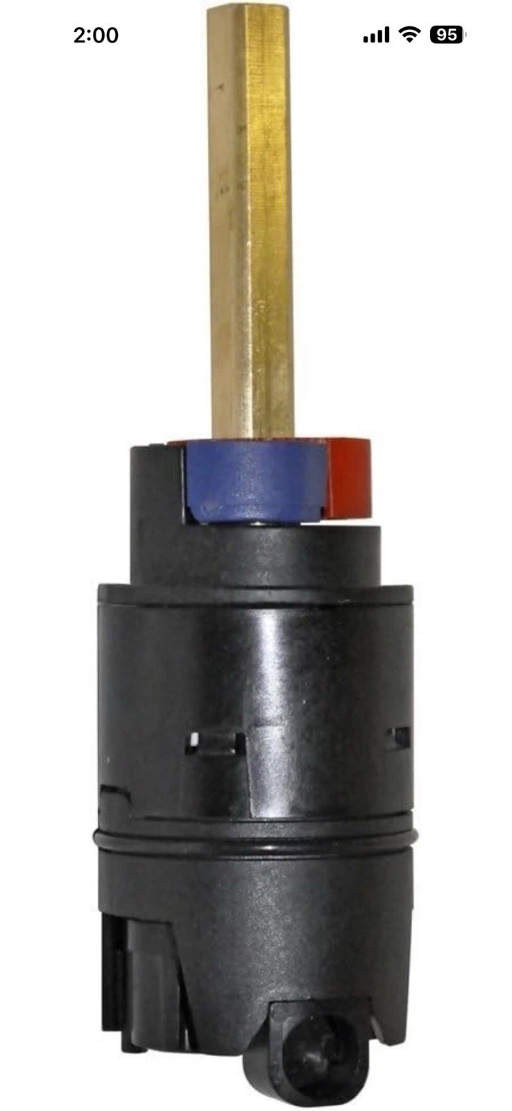VicVan 663462/507190 Ceramic Disc Single Handle Pressure Balance Shower Cartridg