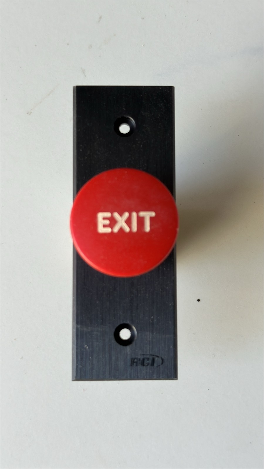 New RCI 918NRE-MOx40 Momentary Mushroom Exit Push Button