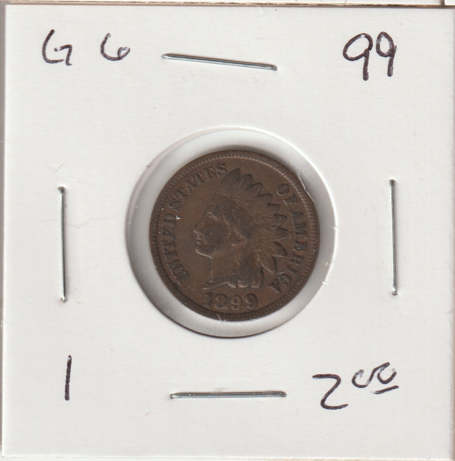 1899 Indian Head Penny