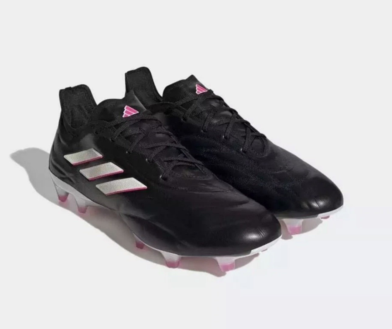 ADIDAS Copa Pure .1 FG Soccer Cleats Size 6.5 Mens Black Pink White Firm Ground