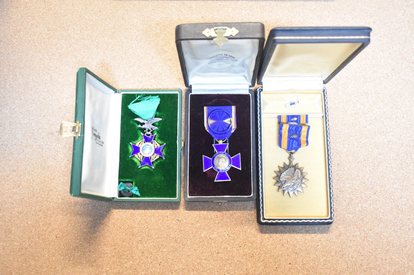 WW2 US Air Force Pilot Medals, Air Medal, South American Orders & Decorations