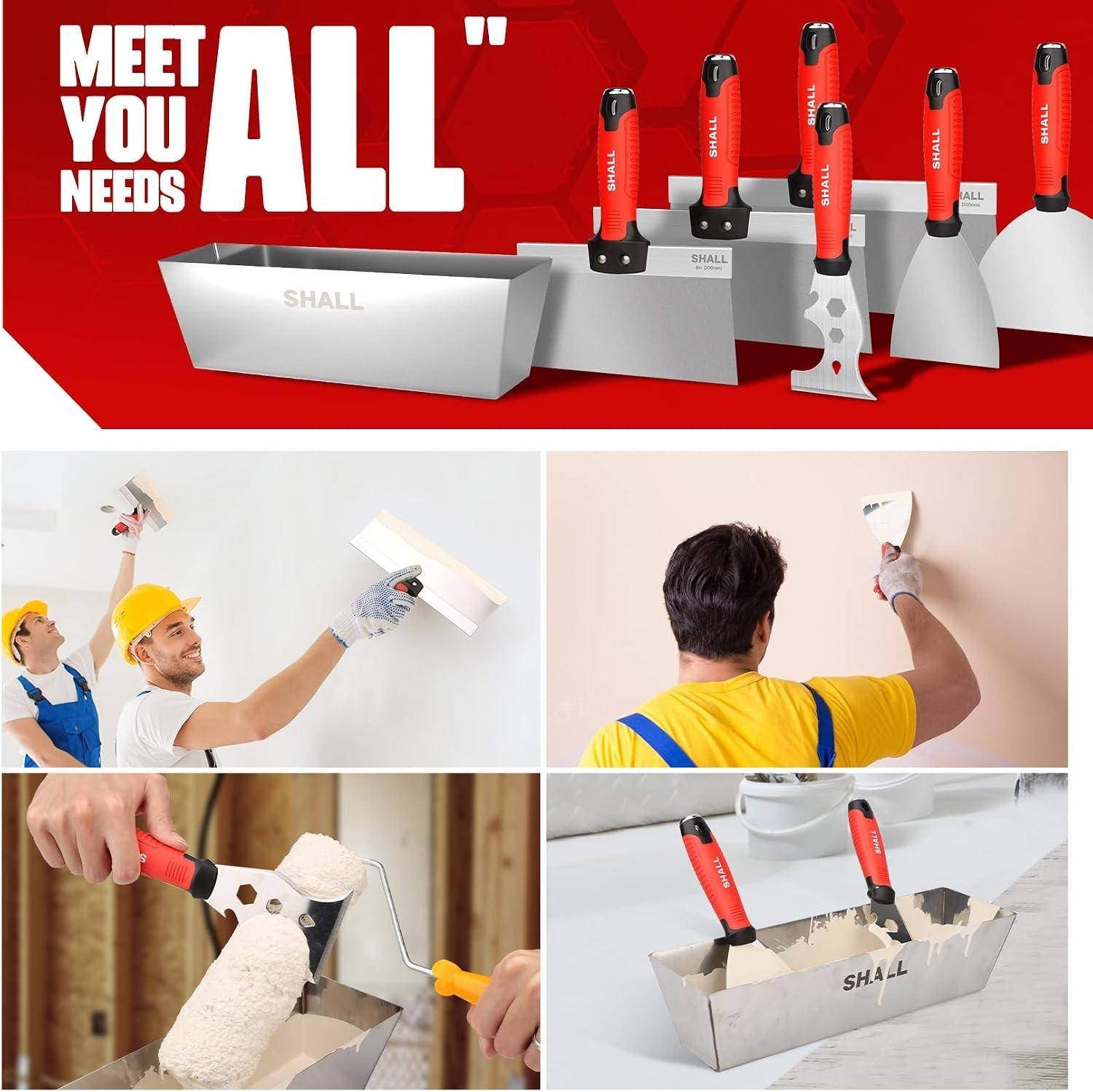 Stainless Steel Putty & Taping Knives