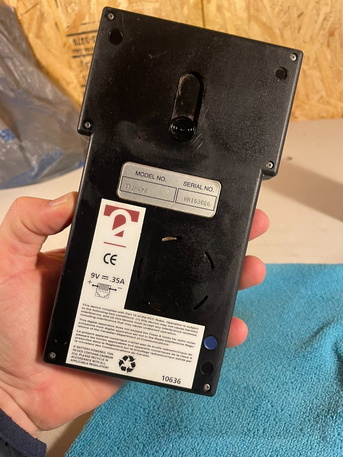 Orgamation Technologies Two Technologies TT1R2-2 Handheld Data Terminal Keypad