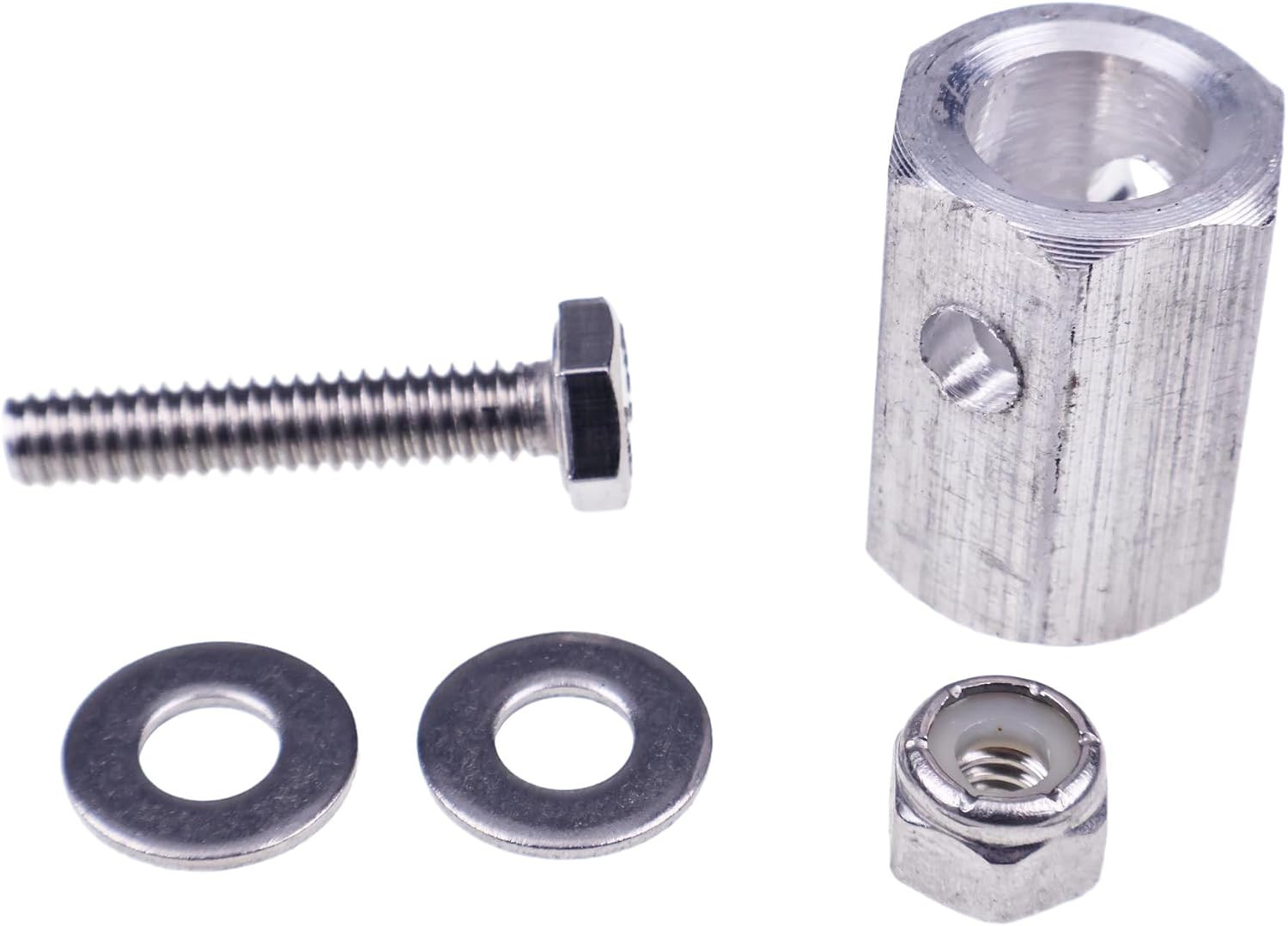 Cordless Drill Adapter 28921 Compatible with Top Wind Trailer Jack Crank Handle