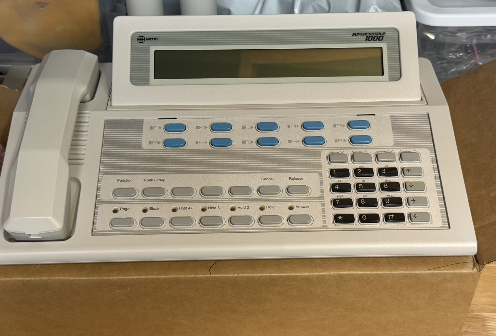 Mitel S1000 Super Console 9189-000-011 White Refurbished