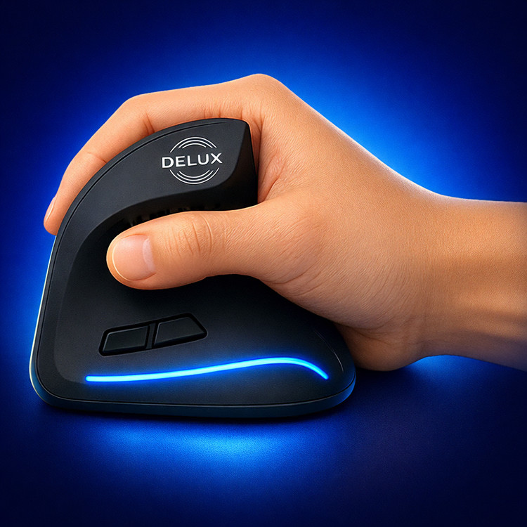 Zellothes Wireless Silent Ergonomic Mouse F-35A