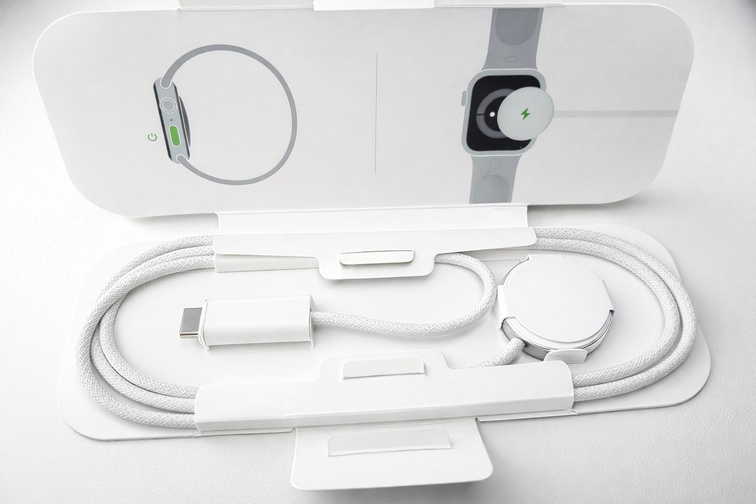 Genuine Apple Watch Magnetic USB-C Charger 1 m Watch All Series 602-06597-A 2023