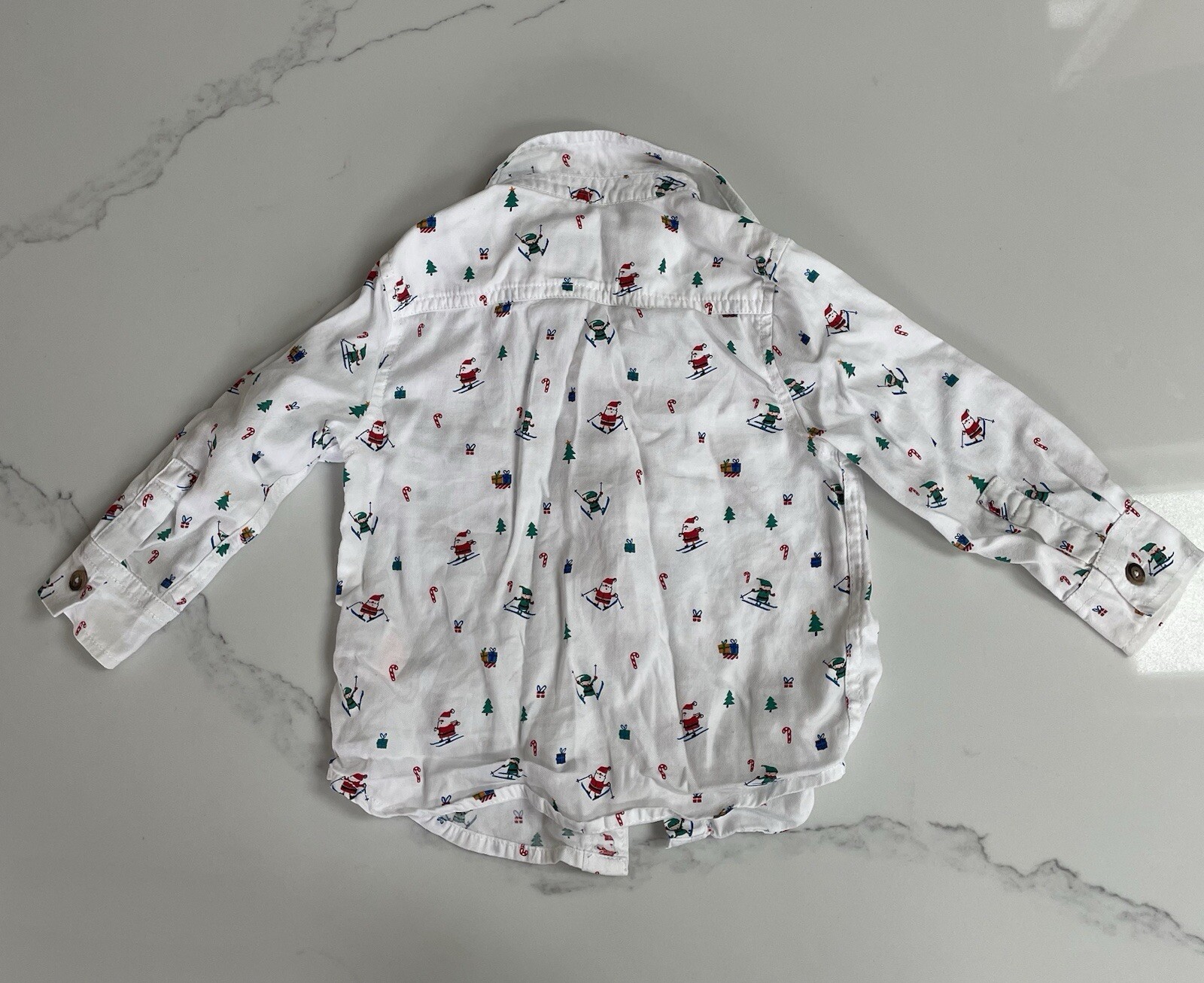 Christmas Shirt 12-18m. Long sleeves.