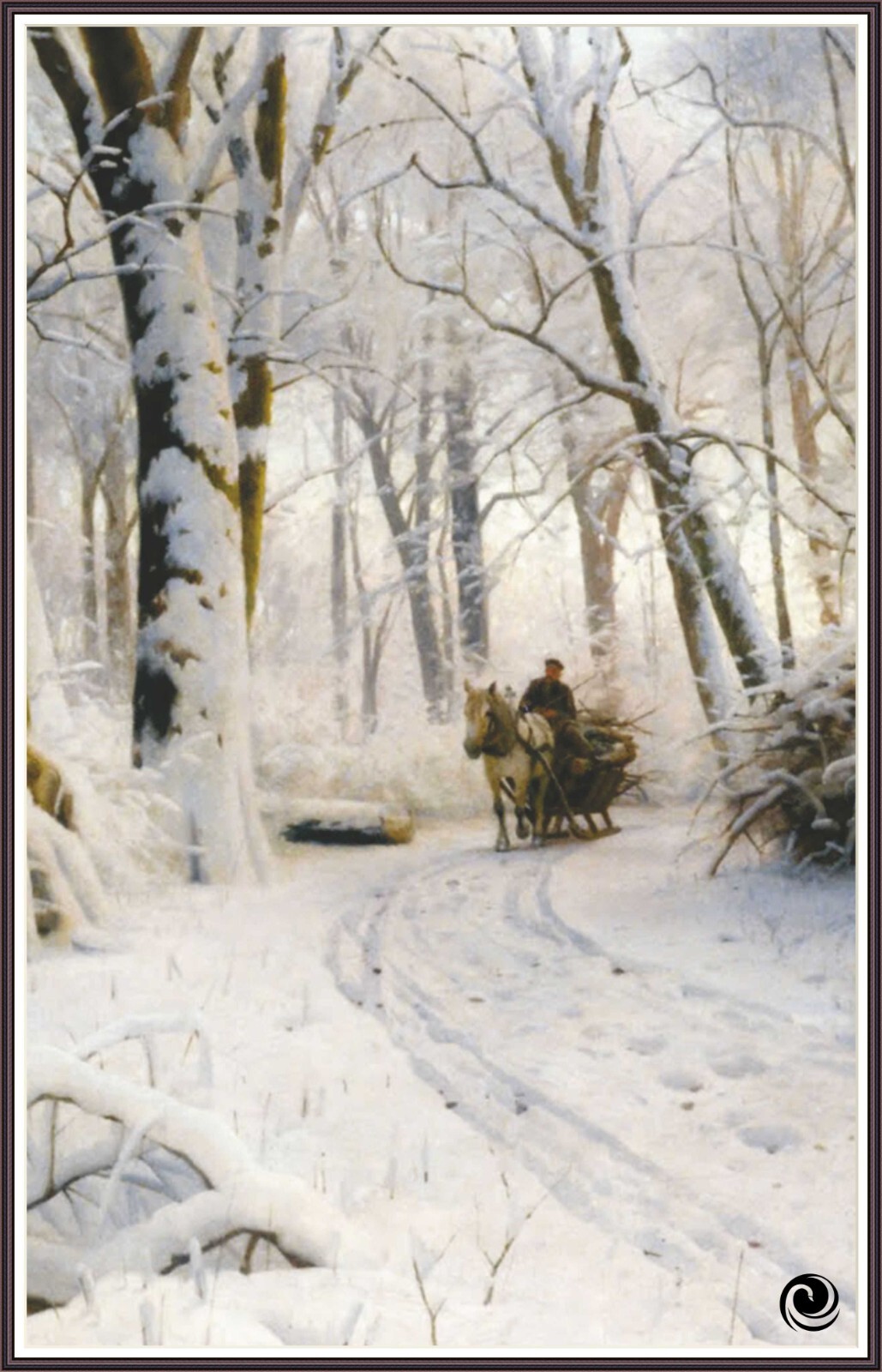 The perfection of snow 149 - Chart Counted Cross Stitch Pattern Needlework craft