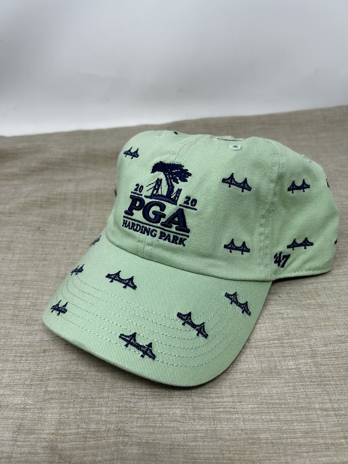 PGA Harding Park 2020 Ladies Mint Green Adj Hat Cap ‘47 Cleanup