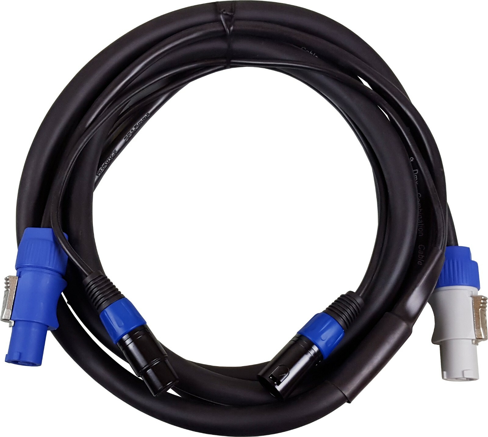 Blizzard DMX5PC-15 /COMBO 5-PIN DMX COOL CABLE+POWERCON COMPATIBLE CABLE 15'