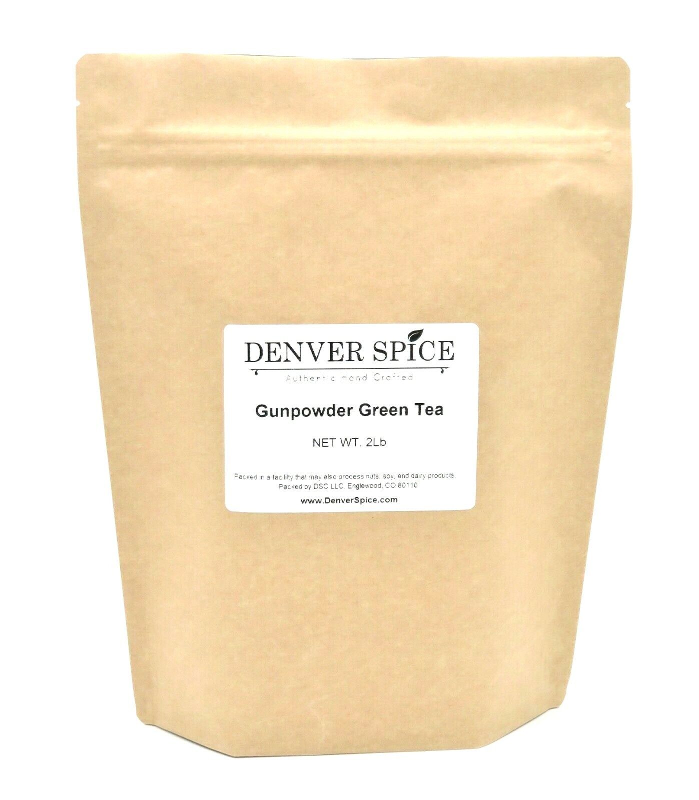 Gunpowder Green Tea - 2 Pounds - 1st Flush Loose Leaf Bulk Antioxidant Tea