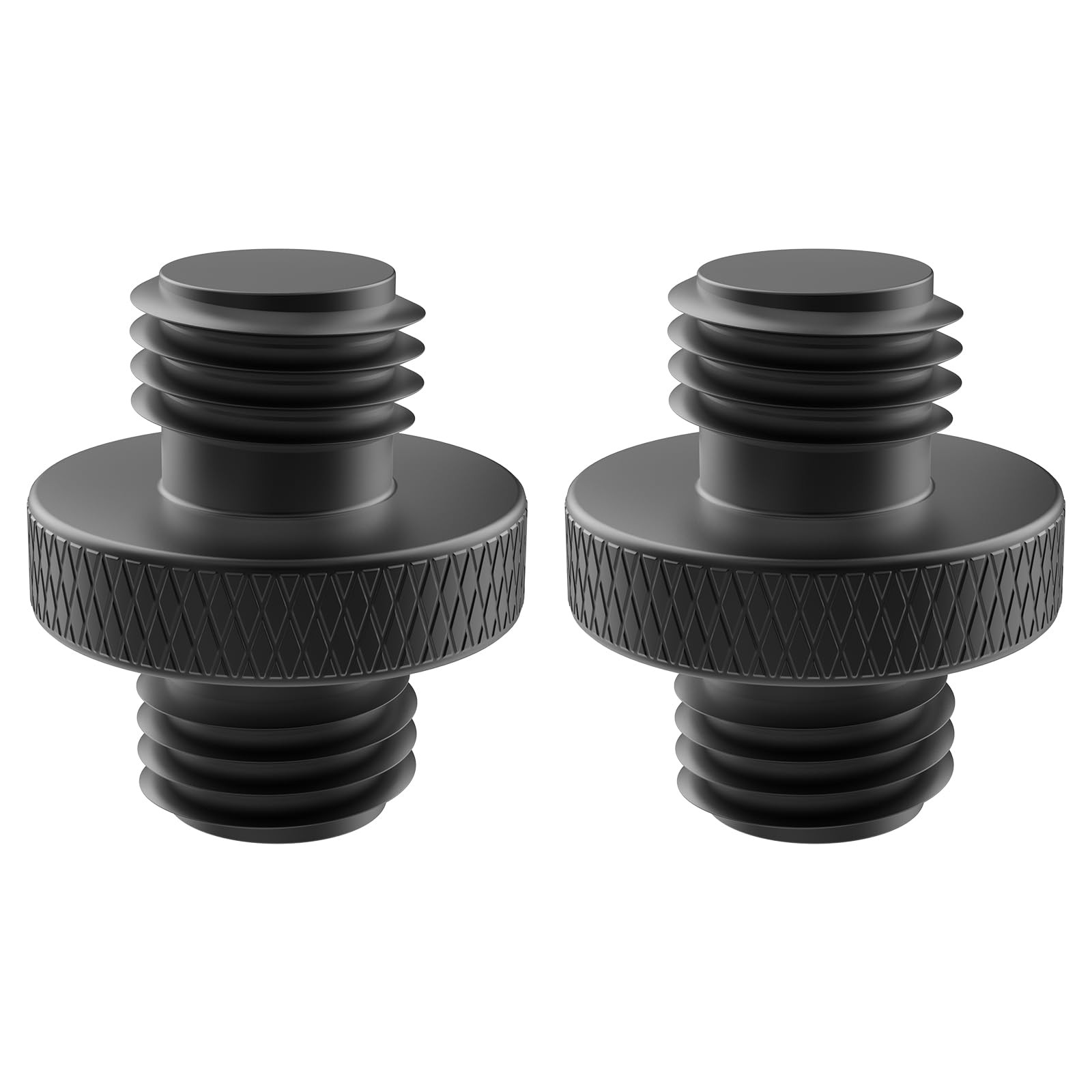 DALQUIS 3/8" Male to 3/8" Male Threaded Tripod Screw Adapter, 2 Pcs Standard ...