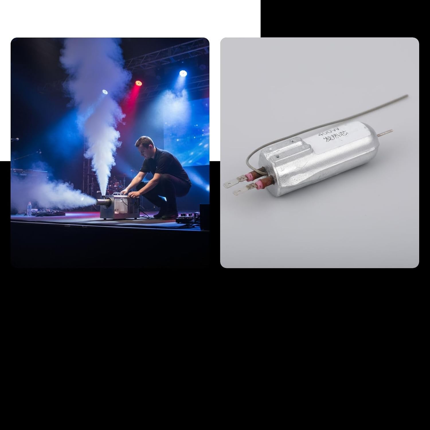 400W Fog Machine Heater Core Replacement Stage Effects Portable Part
