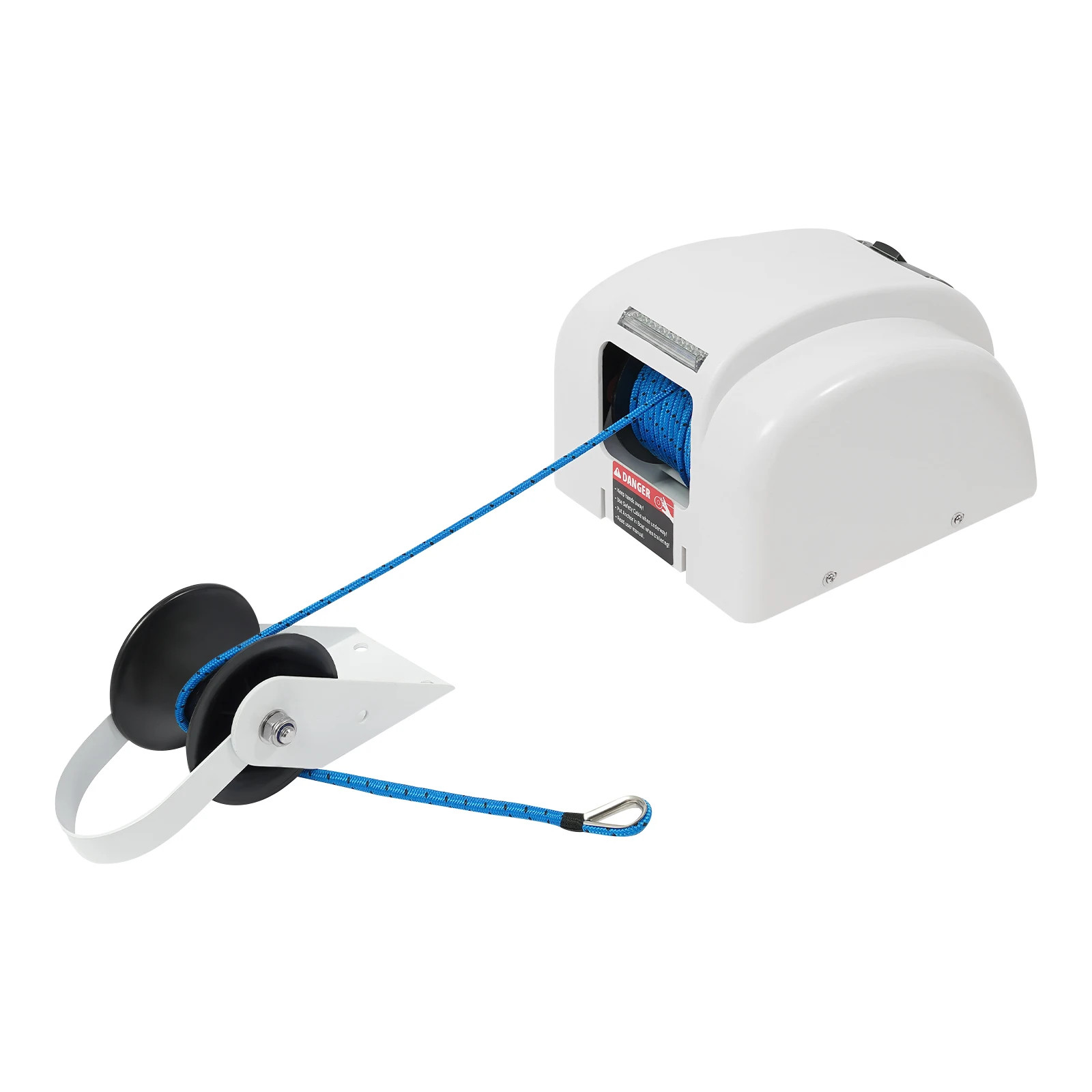 12V 45LBS Boat Electric Anchor Winch With Remote Wireless Controller Boat Anchor