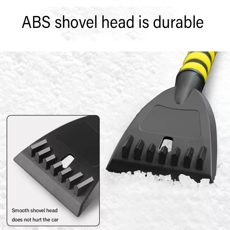 CAR SNOW BRUSH 2-IN-1 PROFESSIONAL RETRACTABLE MULTIPURPOSE ICE SCRAPER