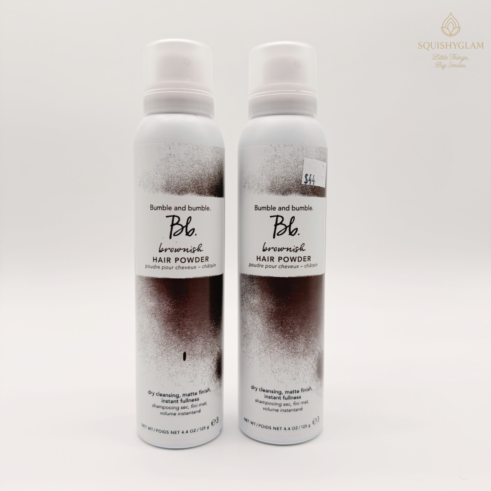 2x Brownish Hair Powder Tinted Dry Shampoo 4.4oz FS Spray | Exp 2028