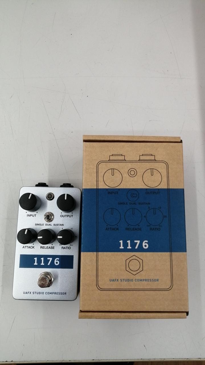Universal Audio UAFX 1176 Compressor Pedal with Box, Attack/Release Control