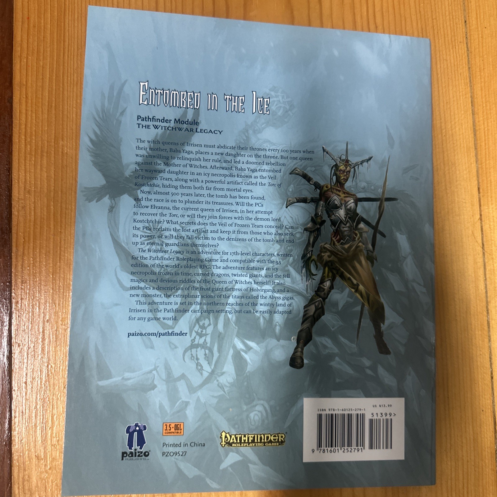 Pathfinder Module: The Witchwar Legacy Paizo 3.5 OGL compatible
