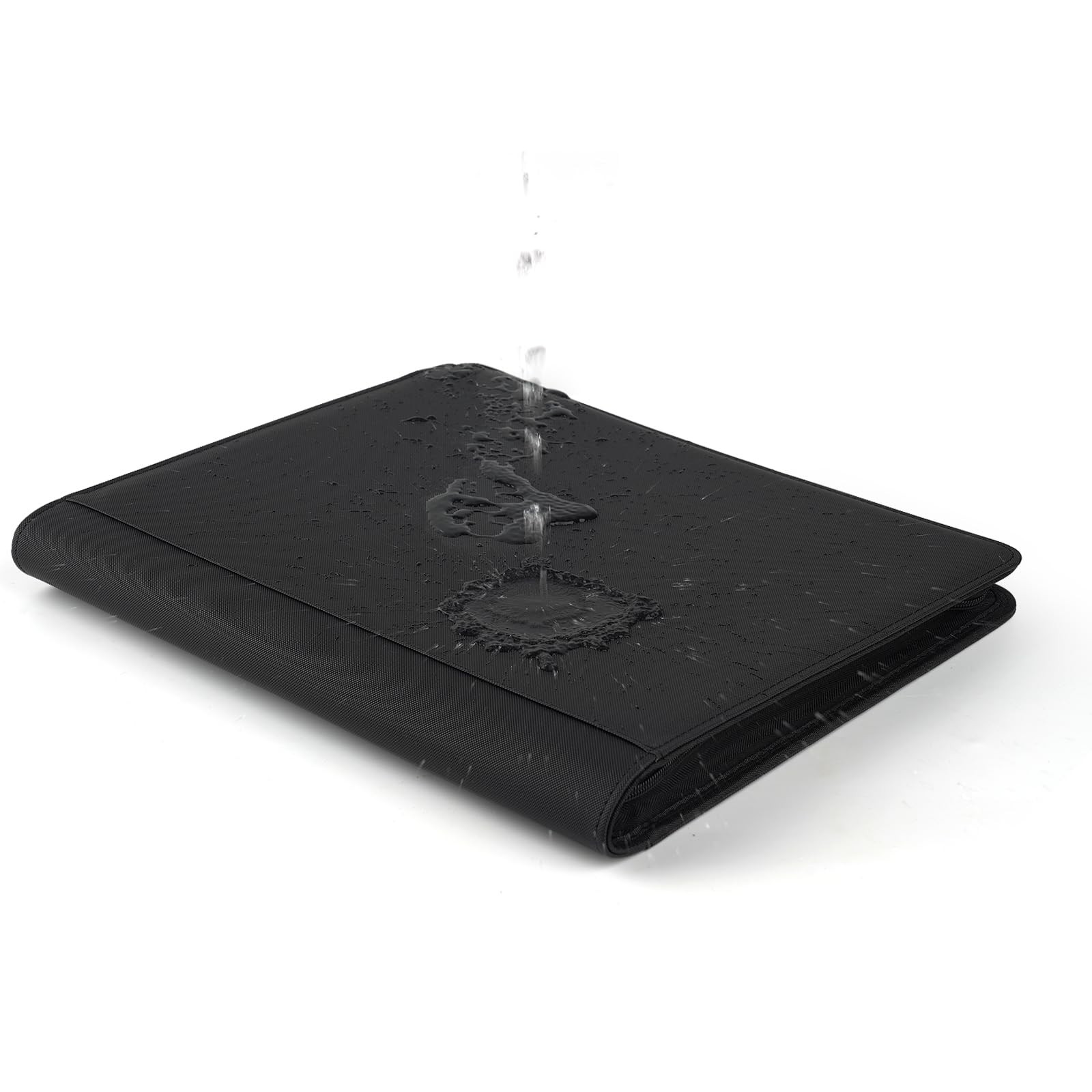 Toploader Binder, Holds 324 Toploaders, 9 Pocket Top Loader Binders with Slee...