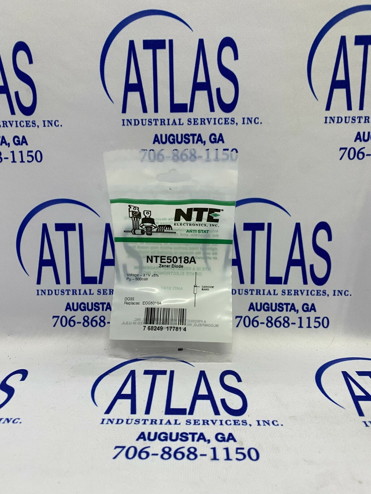 NTE NTE5018A  Zener Diode ***AUTHORIZED NTE DISTRIBUTOR***