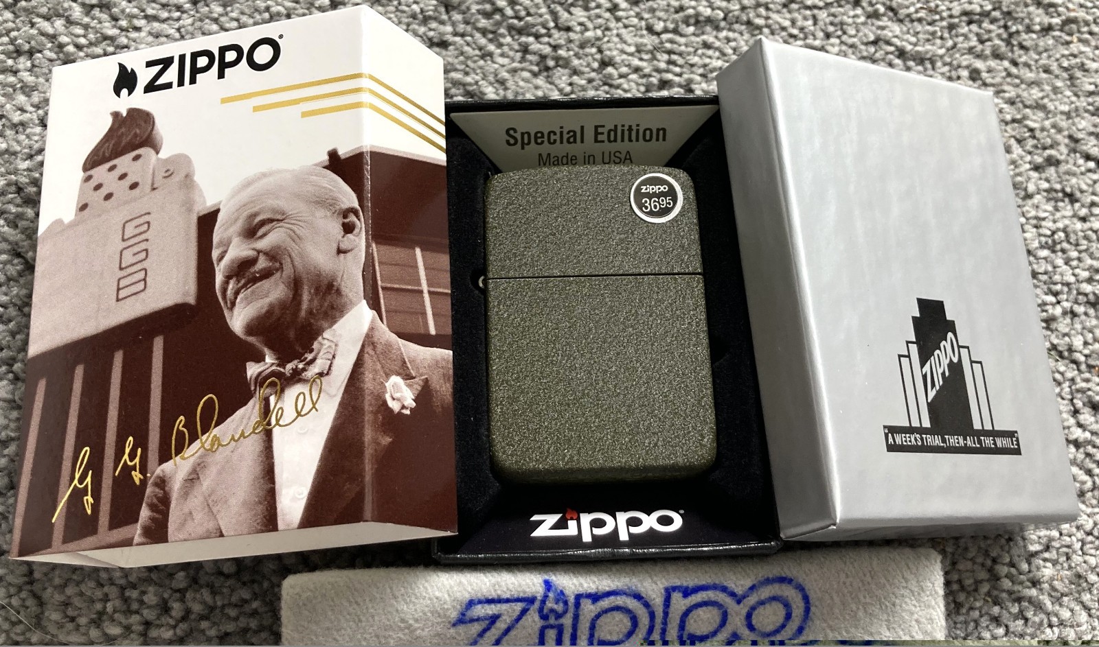 FOUNDERS DAY 2026 Special Edition BOTTOM STAMP 1941 Replica ZIPPO Lighter 47426