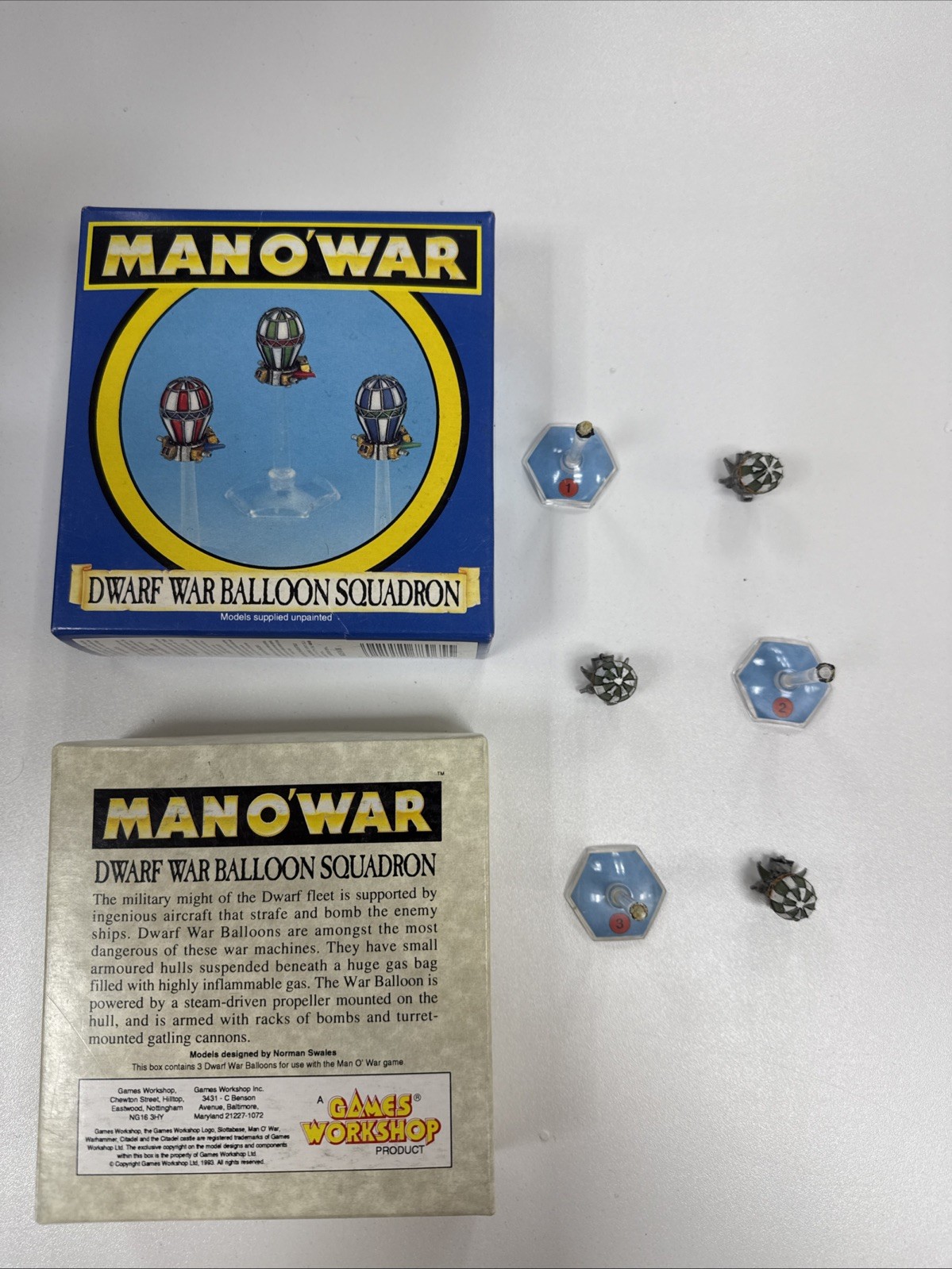 GW Man O' War Mini Dwarf War Balloon Squadron In Box