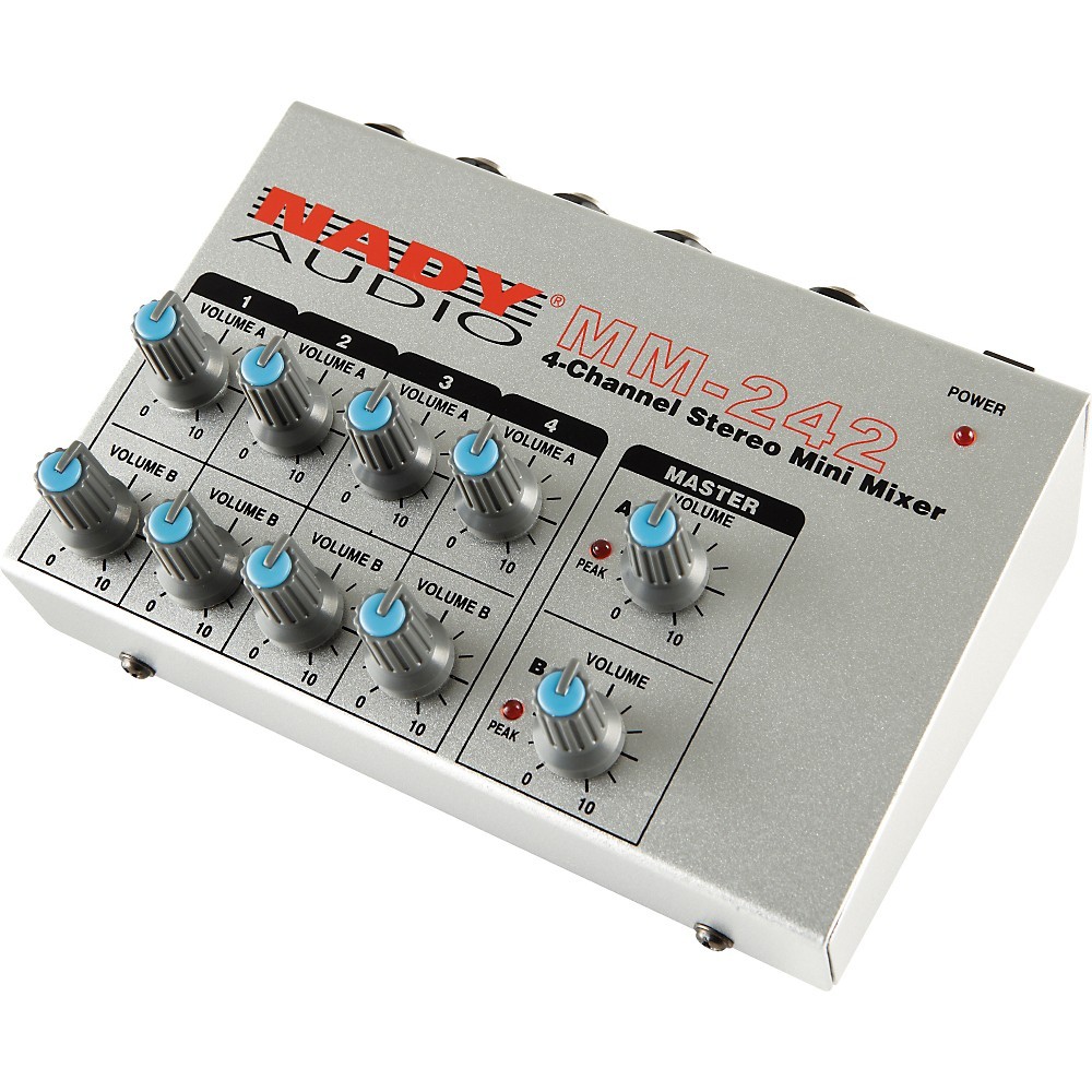 Nady MM242 4Channel Mini Mixer