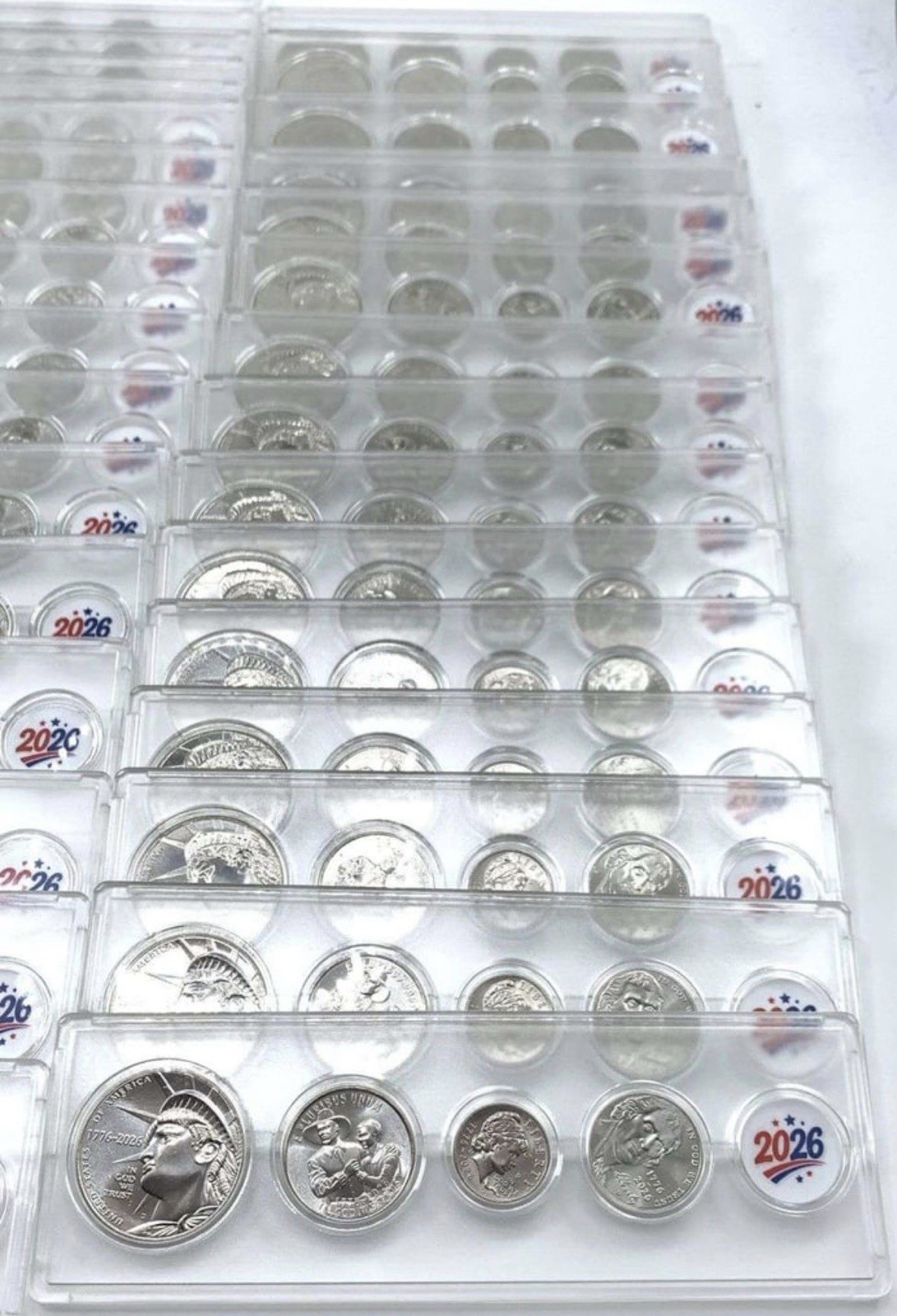 1776-2026-D U.S. Mint Uncirculated Coin Set in Holders