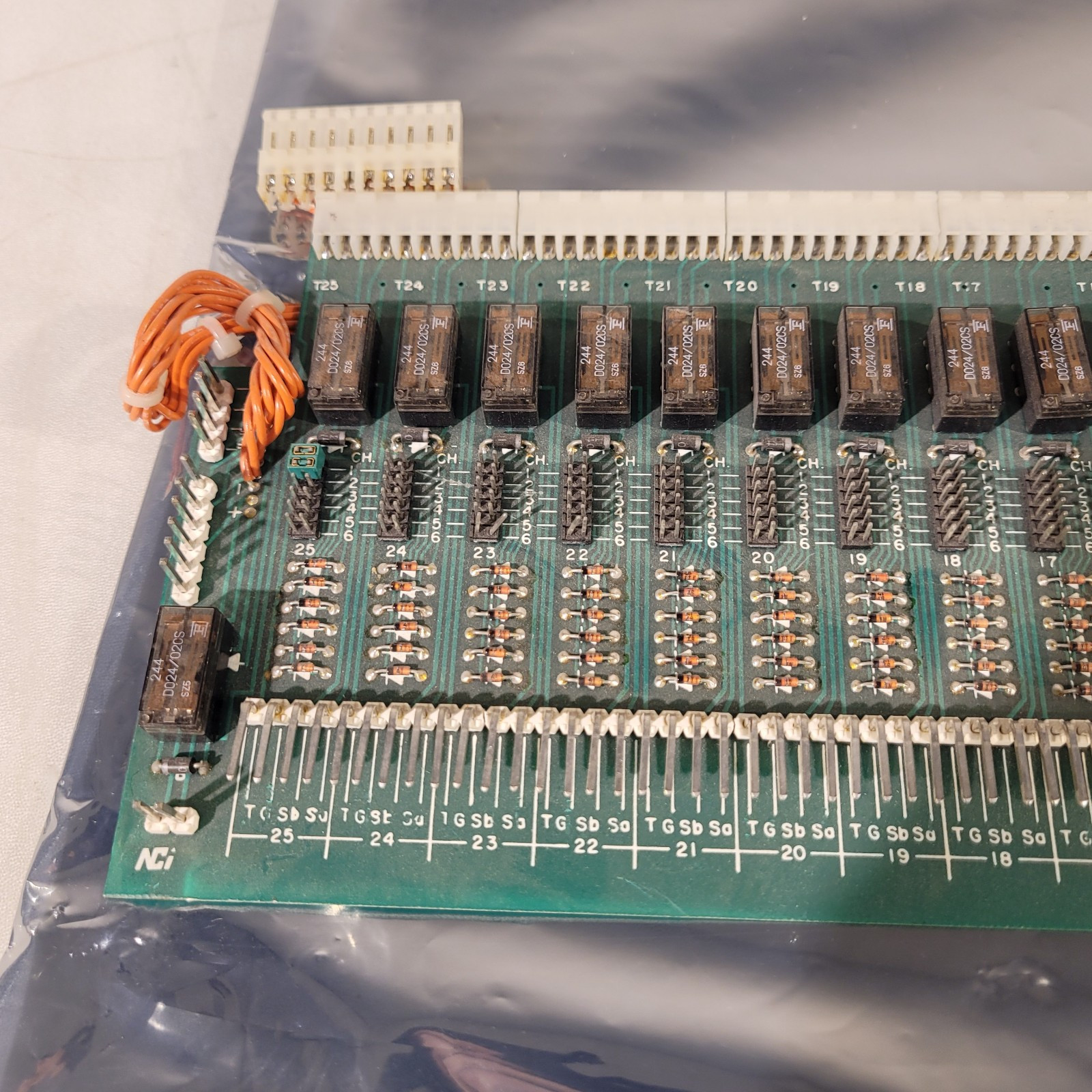 Barrie ZPP-6 Control Solenoid Circuit Board Multi-Channel PCB