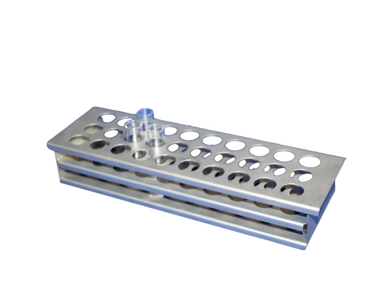 Cryoscope Test Tube Sample Rack – Stainless Steel