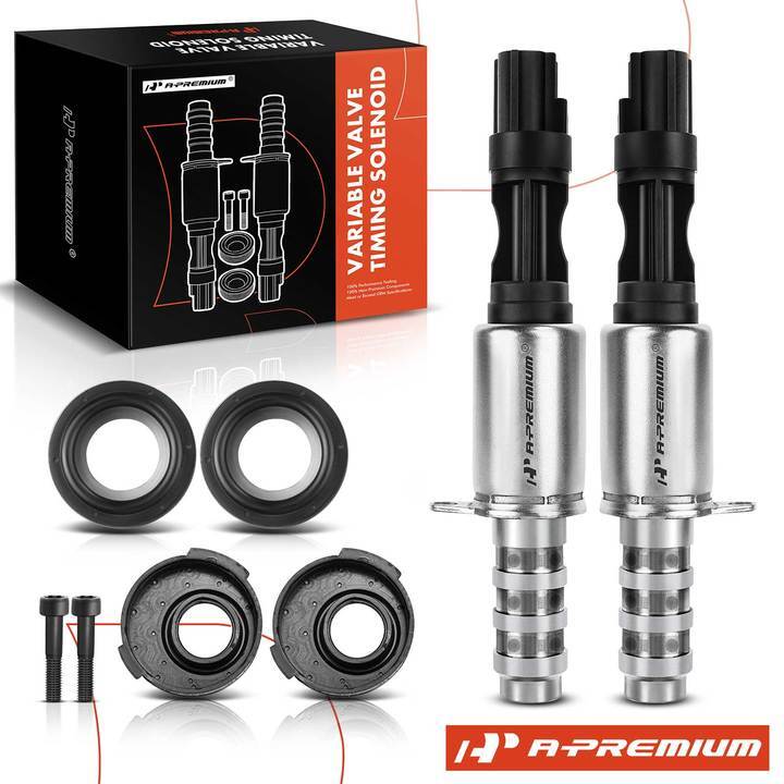A-Premium 2PC VCT Variable Valve Timing Solenoid For 04-10 Ford F-150 Lincoln