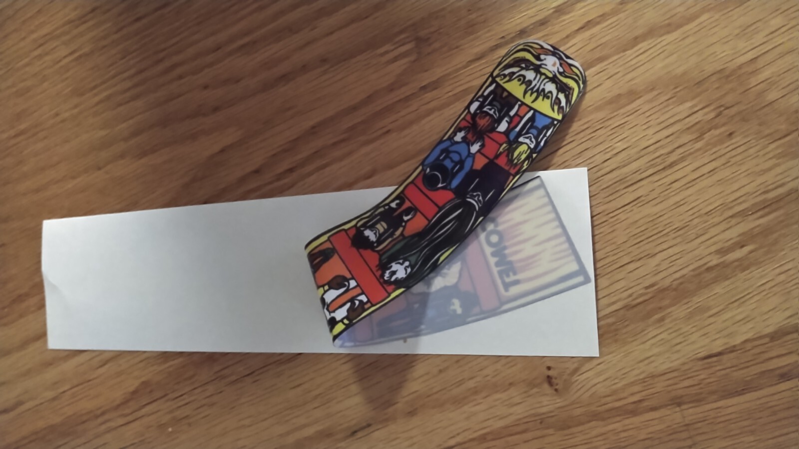 Williams COMET Pinball Machine Center Main Ramp Decal ( REVERSE PRINTED )