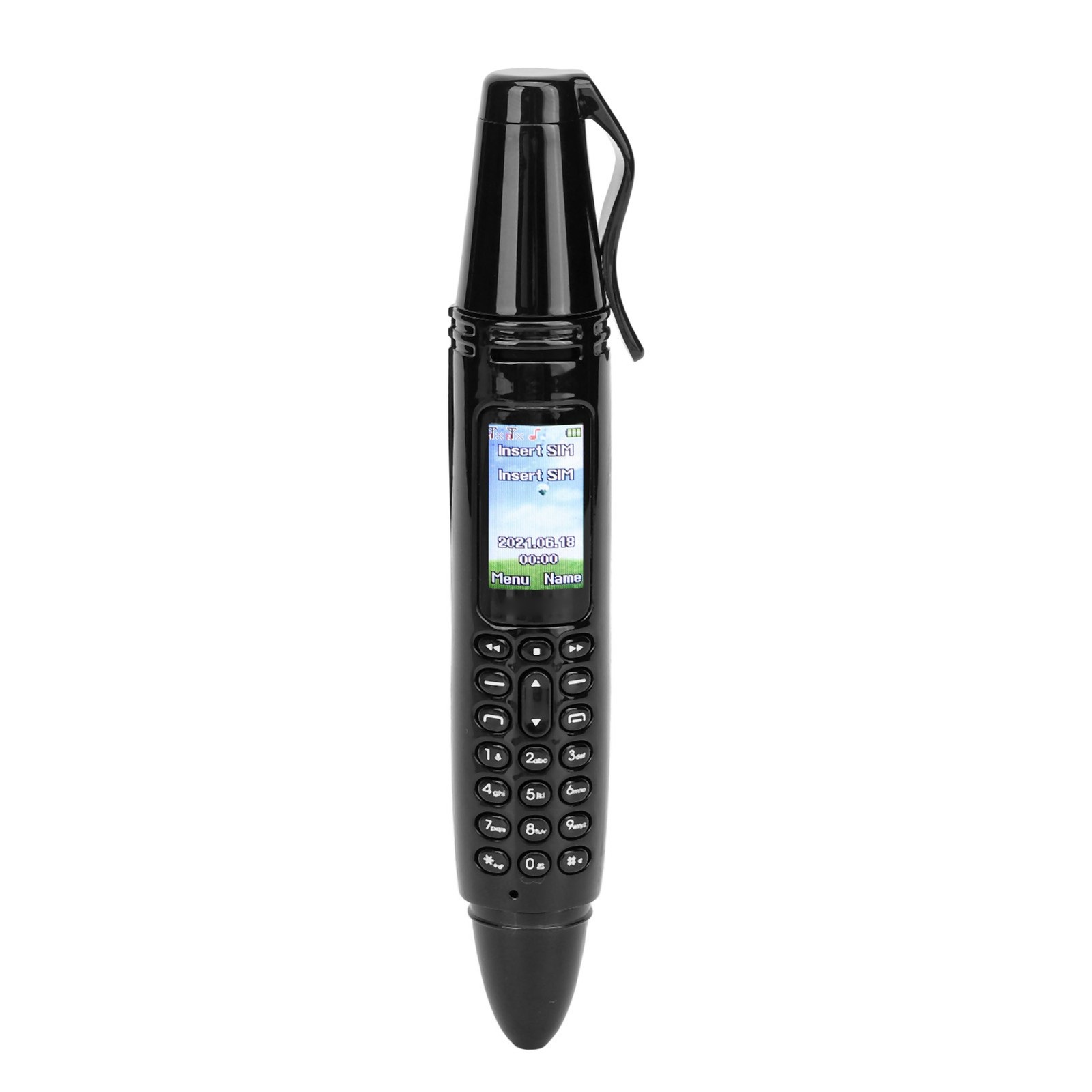 Pen Mini Cell Phone Dialer 0.96 Tiny Screen Mobile Phone Support GSM