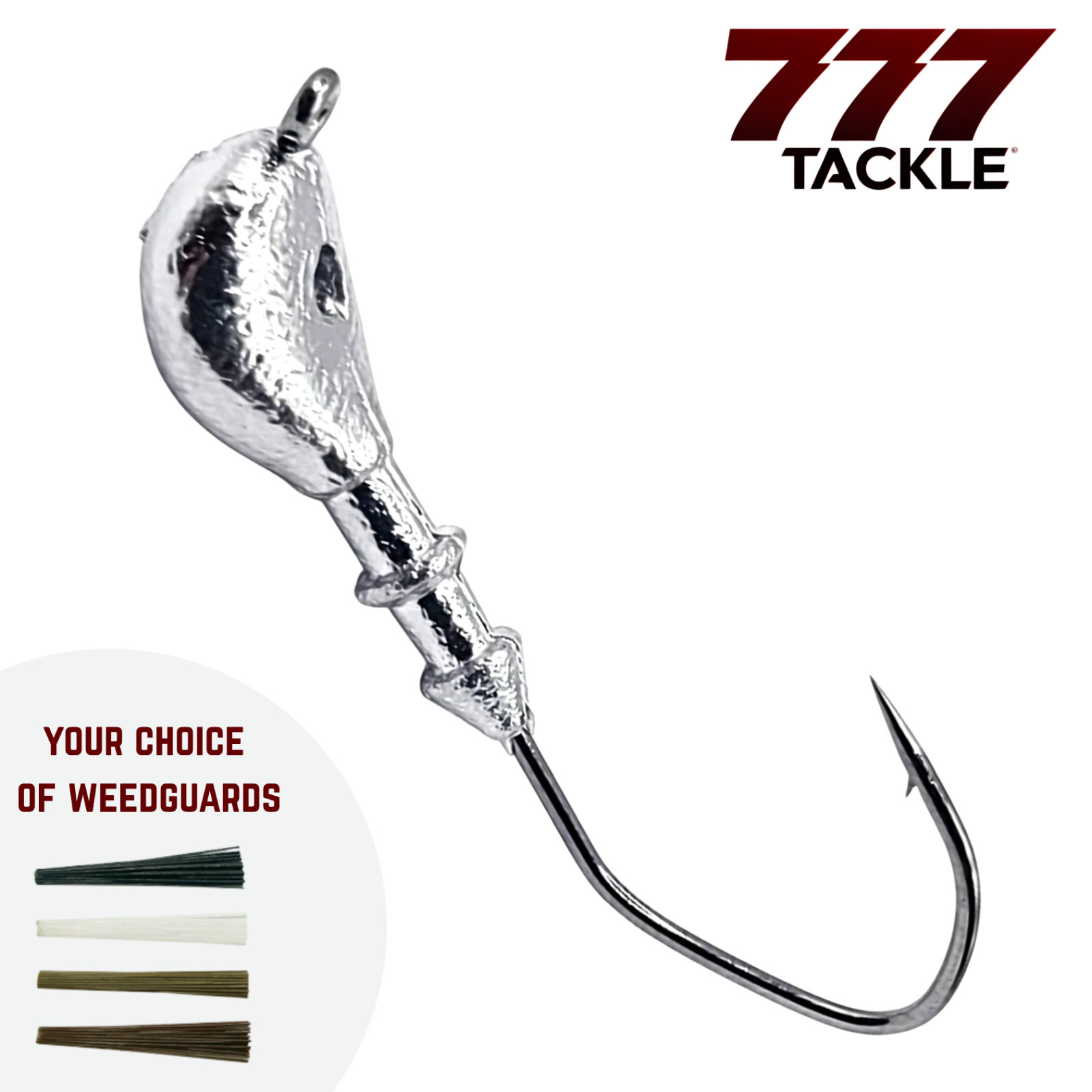 Arky Weedless Bass Fishing Jig UnPainted Victory V Loc Hook 5 10 25 Pack New