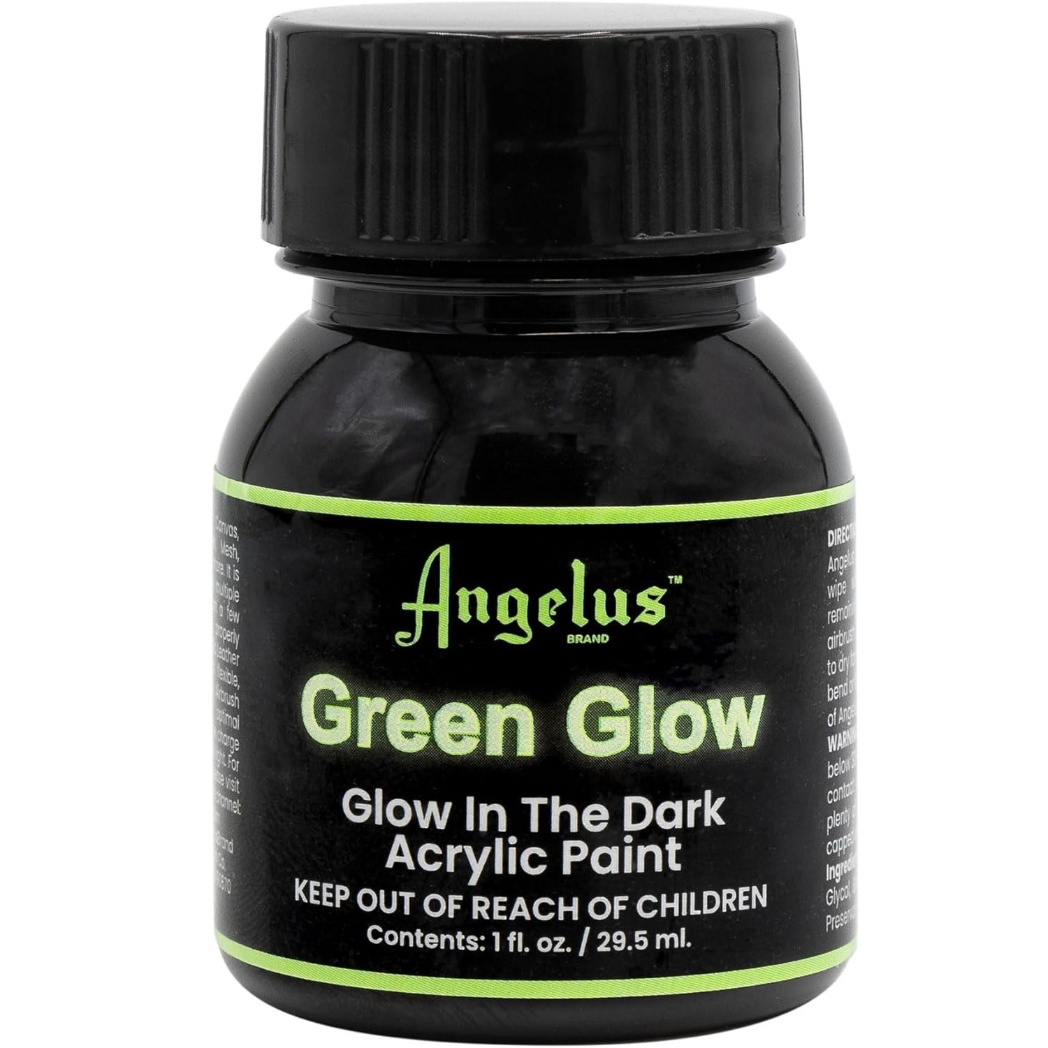 ANGELUS Acrylic Leather Paint Neon Glow in the Dark 1oz NEW