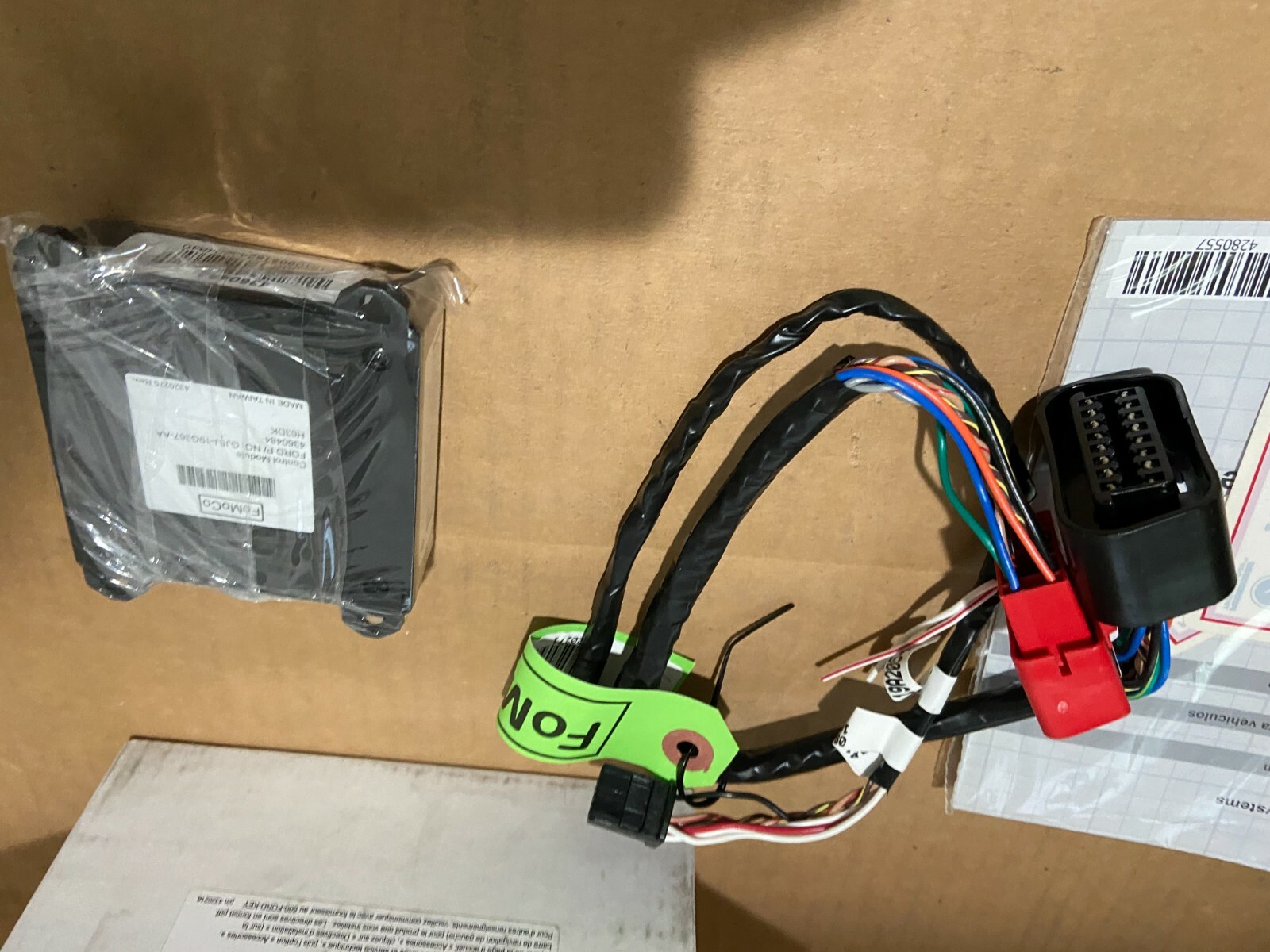 NEW FORD TRANSIT CONNECT MODEL GT1Z-19A361-A BASE SECURITY KIT