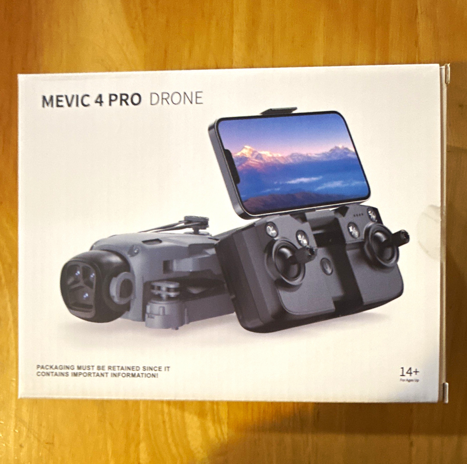 Mevic 4 Pro Ready to Fly Drone HD Camera Optical Flow Headless Mode S117 MAX