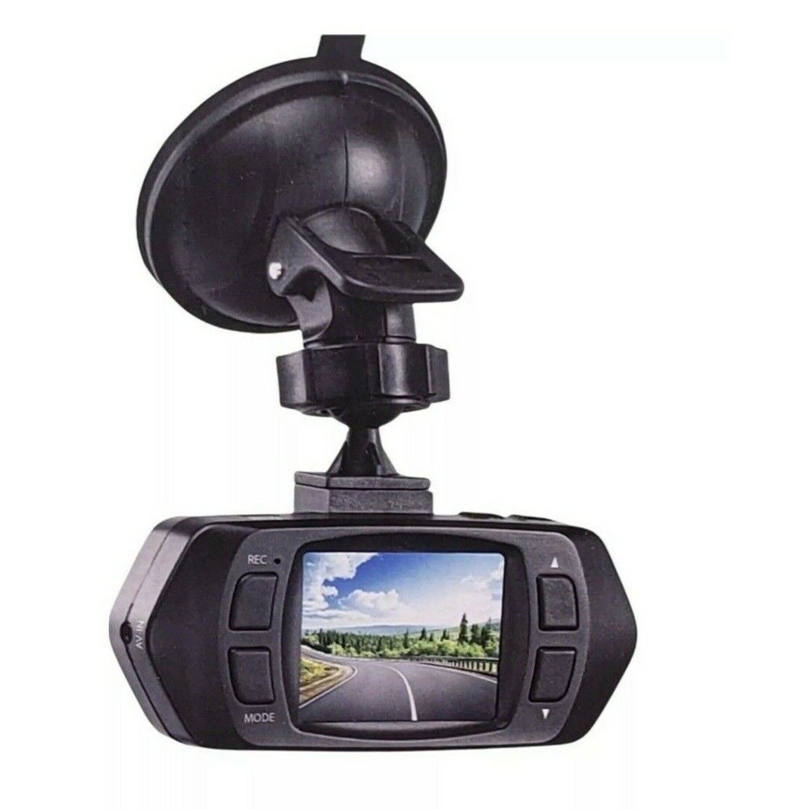 Yada Roadcam 720P Black Dash Camera, 120-Degree Wide Angle Lens, G-Sensor Techno