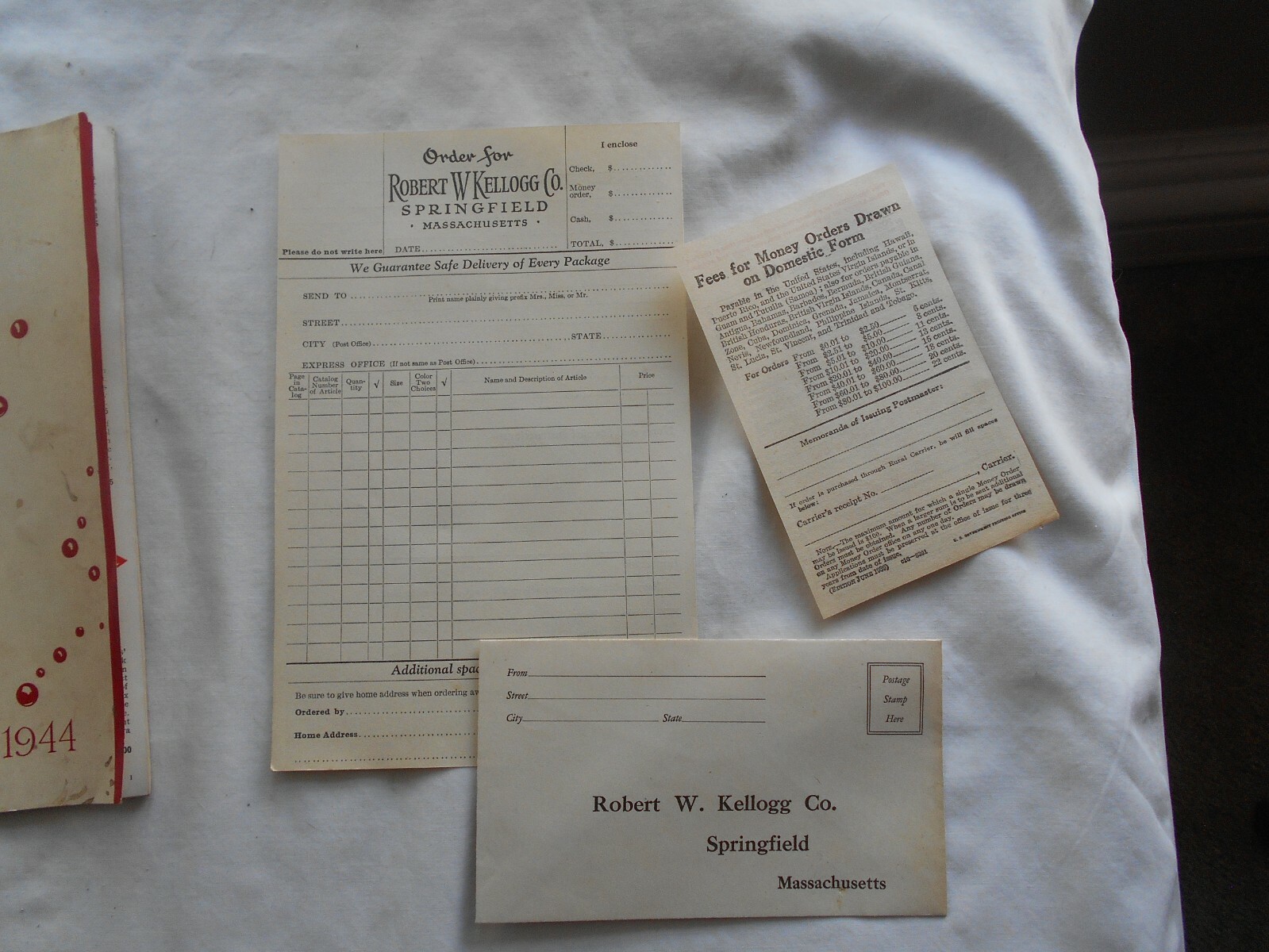ROBERT W. KELLOG COMPANY CATALOG 1944