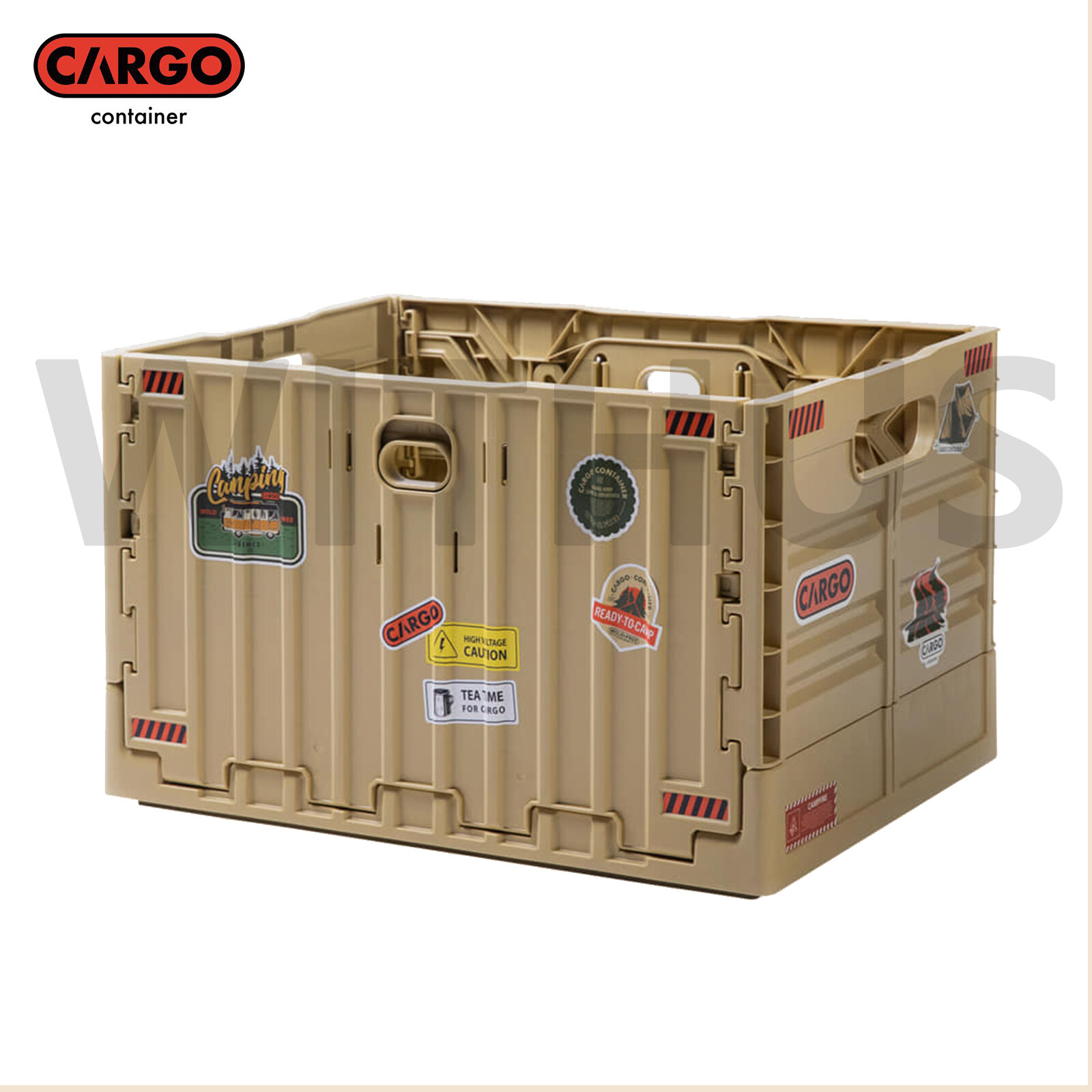 CARGO CONTAINER Signature Folding Box Camping Table - 3colors