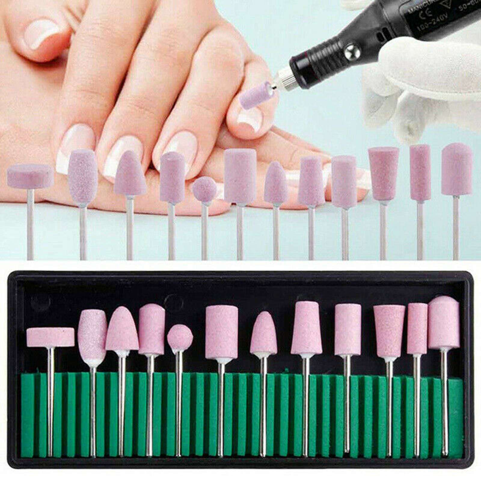 Toe Nail Grinder For Thick Toenails Set Manicure Pedicure Professional Self rtAV