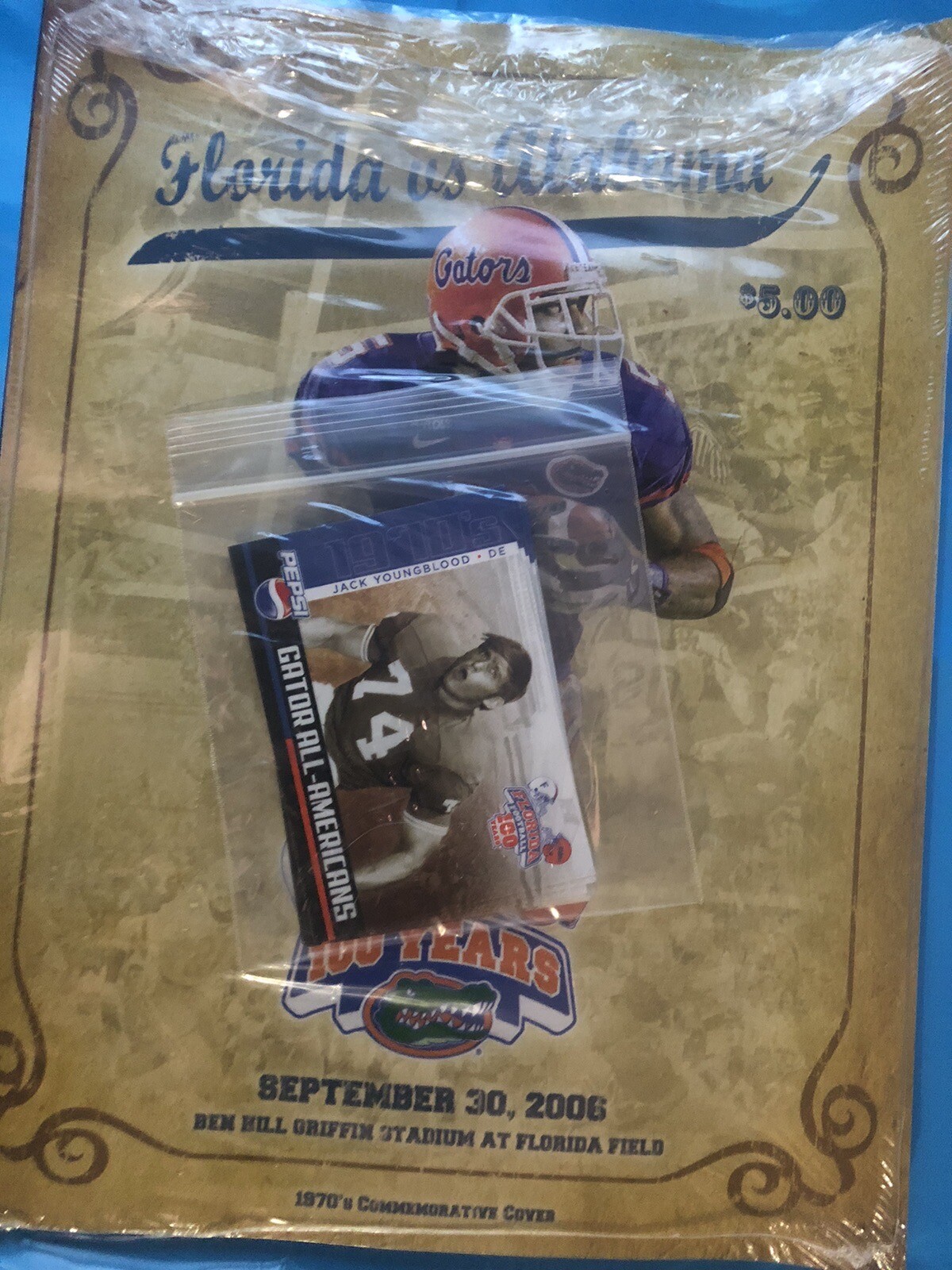 University of Florida vs. Alabama NCAA Football Game Program-SEC-9/30/2006 New