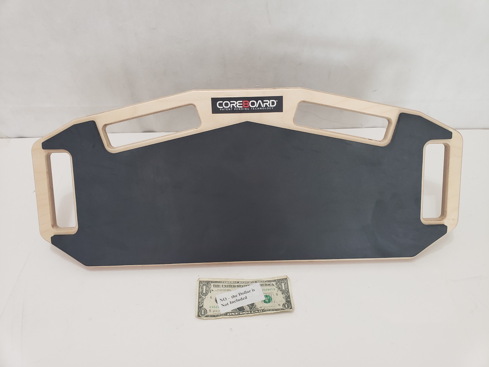 Coreboard Core Board 1.0 Core Strength and Stability Trainer - Wooden Heavy Duty