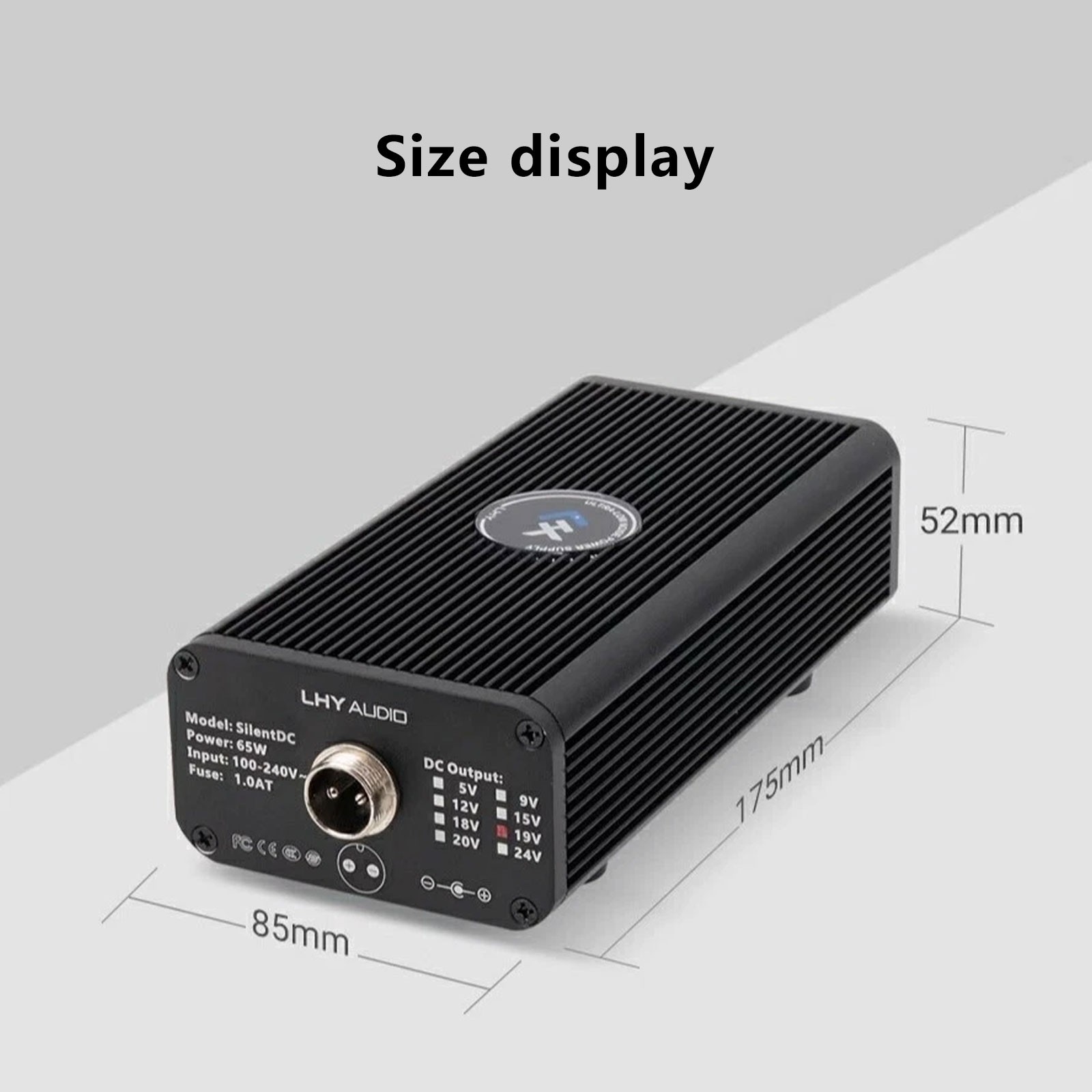 For LHY Audio HiFi Regulat Power Supply Low Noise DC5/12/15/18/19/20/24V Adapter