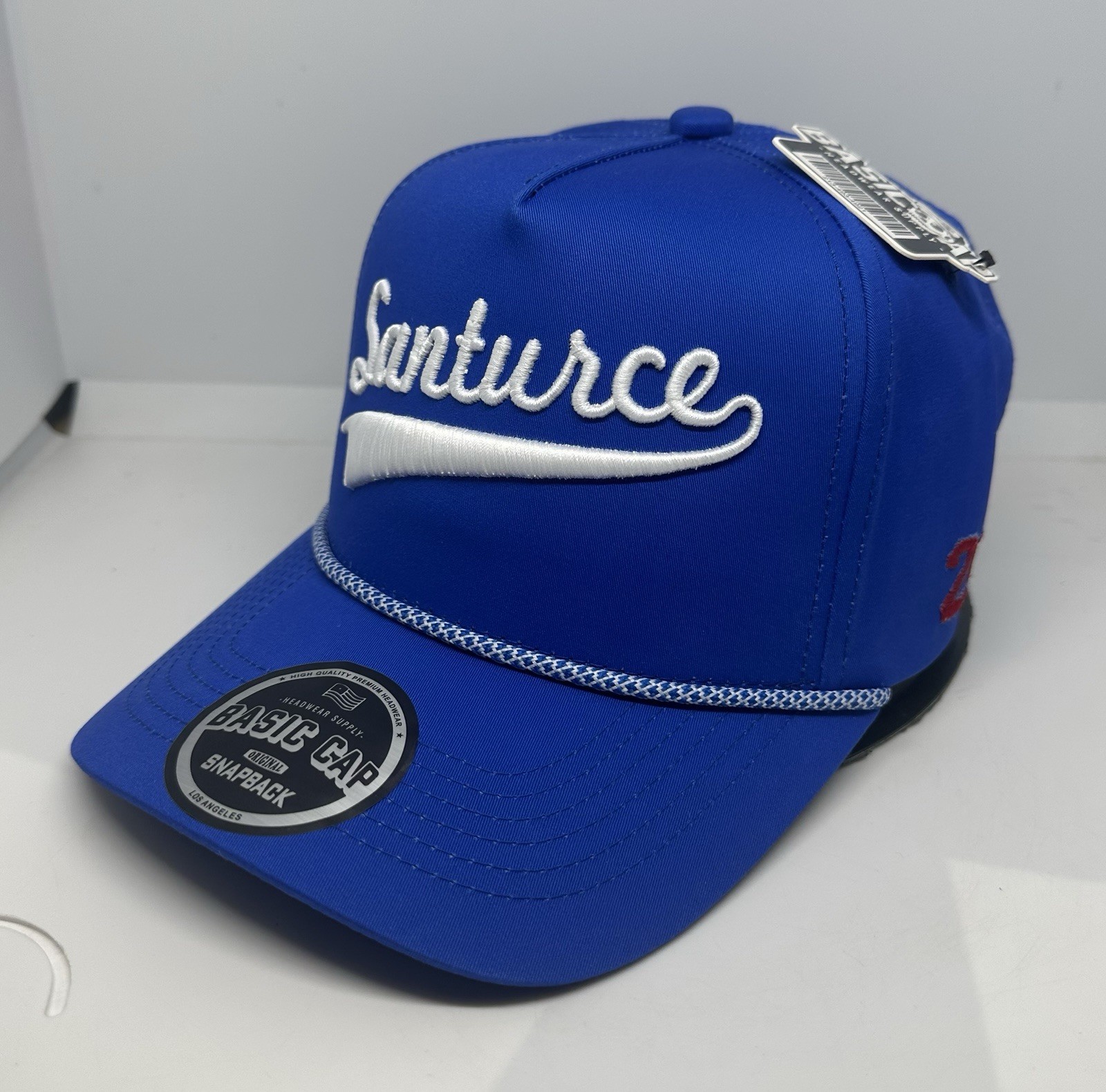 Santurce 21 3D Puff Roberto Clemente Golf Rope Hat