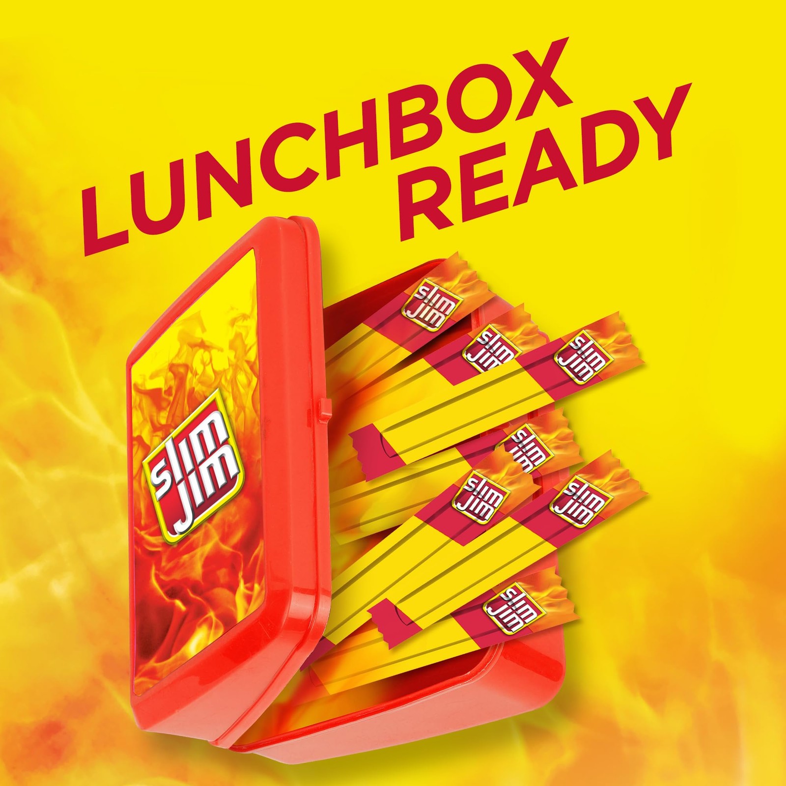 Slim Jim Smoked Meat Sticks, Original Flavor, 6g 12.88 Ounce (Pack of 1)