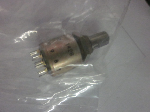 COLE ROTARY SWITCH 31946 1830-4544 RADIO TRANSMITTER PRECISION