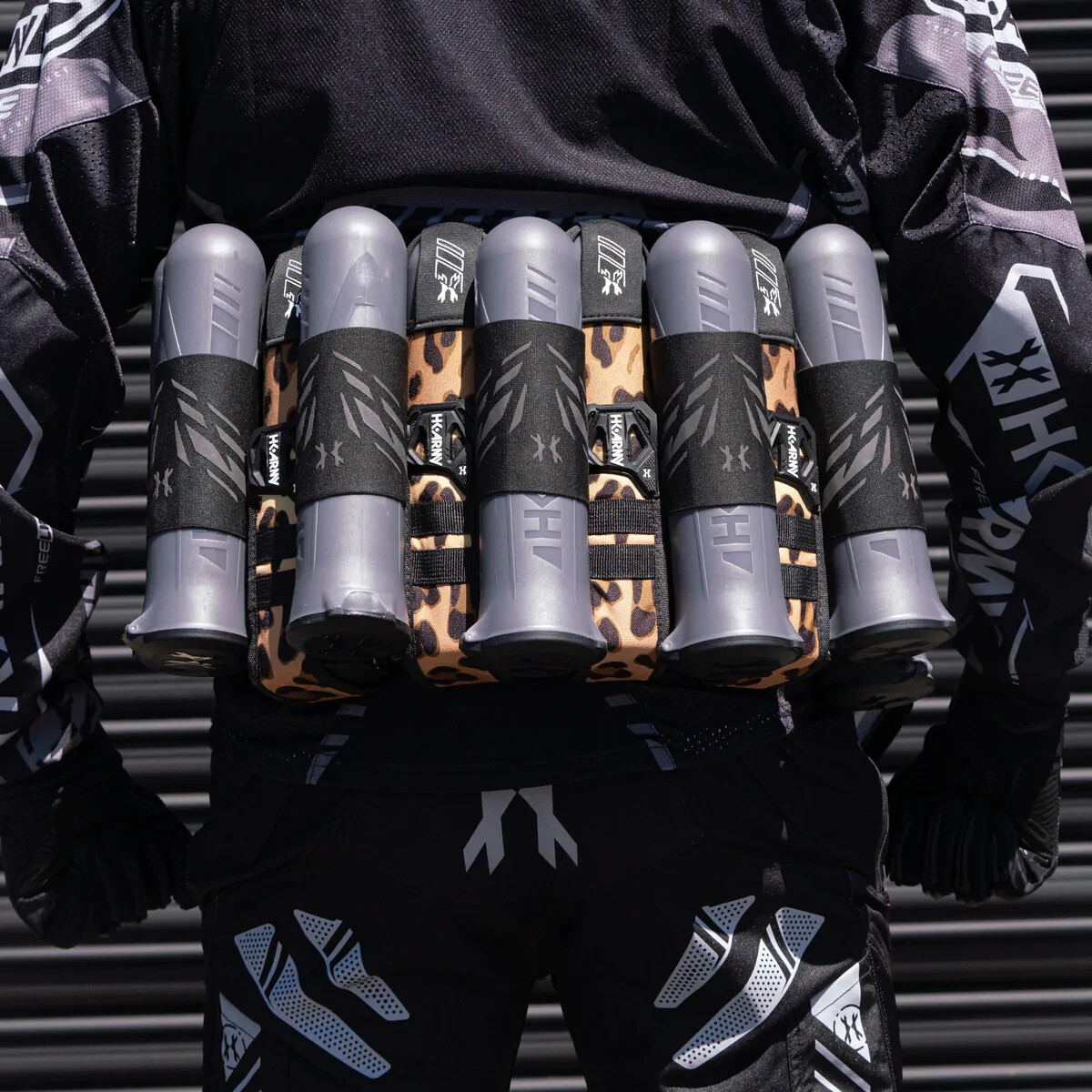 HK Army Eject Leopard King 4+3+4 Paintball Pod Harness Pack